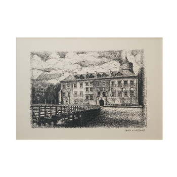 Plakat A4 UNIE - Zamek w Uniejowie