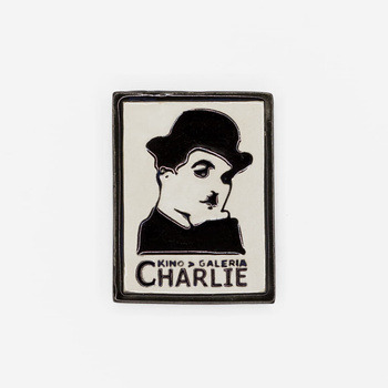Magnes ceramiczny ŁDZ - Charlie Chaplin