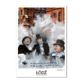 Pocztówka RETRO ŁDZ - Ziemia Obiecana