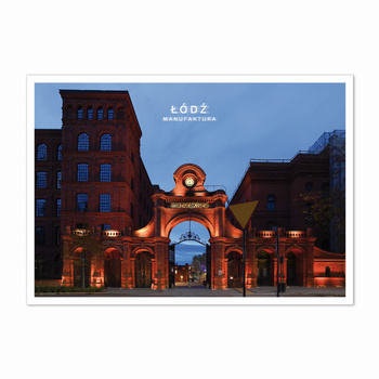 Pocztówka FOTO ŁDZ - Brama Manufaktury