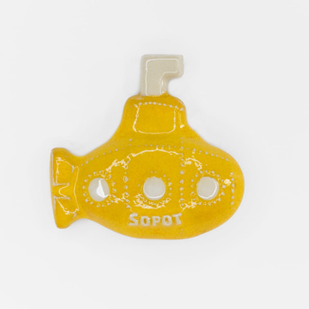 Magnes ceramiczny SOP - ŁÓDŹ PODWODNA - Sopot