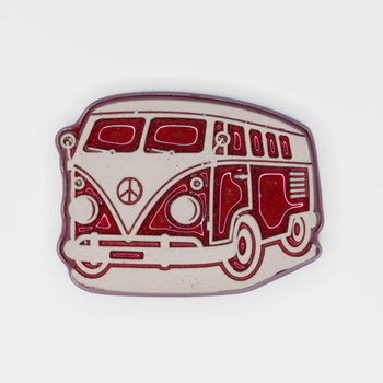 Magnes ceramiczny OZD – Volkswagen Bus - czerwony