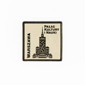 Magnes ceramiczny WAR - KWADRAT - Pałac Kultury i Nauki