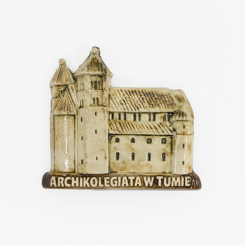 Magnes ceramiczny ŁĘCZ - ARCHIKOLEGIATA W TUMIE