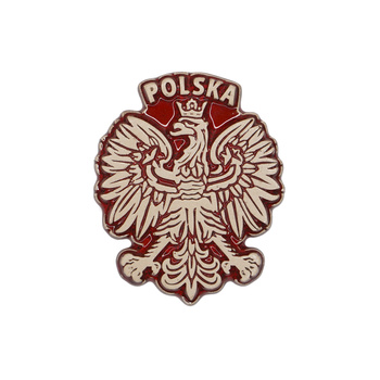 Magnes ceramiczny PL - KONTUR - Godło Orzeł