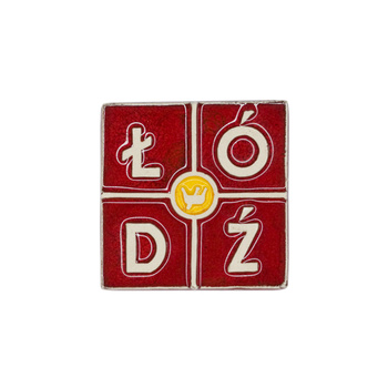 Magnes ceramiczny ŁDZ - MOZAIKA - Łódź