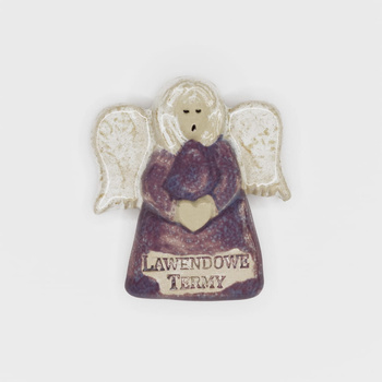 Magnes ceramiczny UNIE - LAWENDOWE TERMY - Anioł