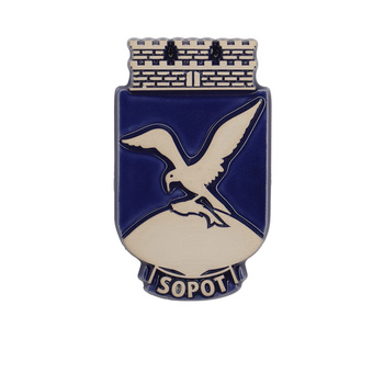 Magnes ceramiczny SOP - HERB - Sopot