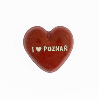 Magnes ceramiczny POZ - SERCE - Poznań