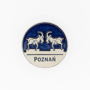 Magnes ceramiczny POZ - KOŁO - Koziołki, Poznań