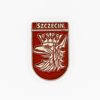 Magnes ceramiczny SZCZ – Herb Szczecin